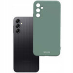 Spacecase Silicone Case Galaxy A14 4G dark green