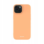Spacecase Silicone Case iPhone 15 orange