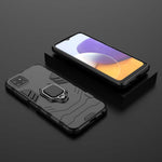 Spacecase X-Ring Galaxy A22 5G czarny