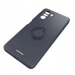 Spacecase Silicone Ring Poco F3 / Mi 11i black