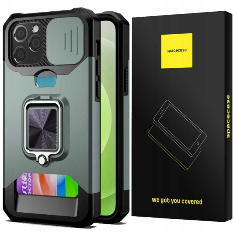 Spacecase Task iPhone 12/12 Pro zielony