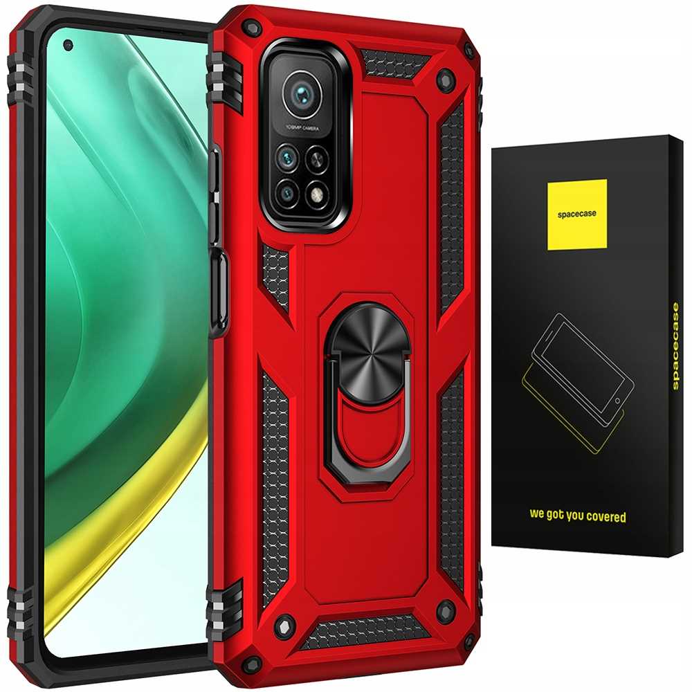 Spacecase Ring NX Mi 10T/10T Pro czerwony