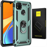 Spacecase Ring NX Redmi 9C/10A zielony