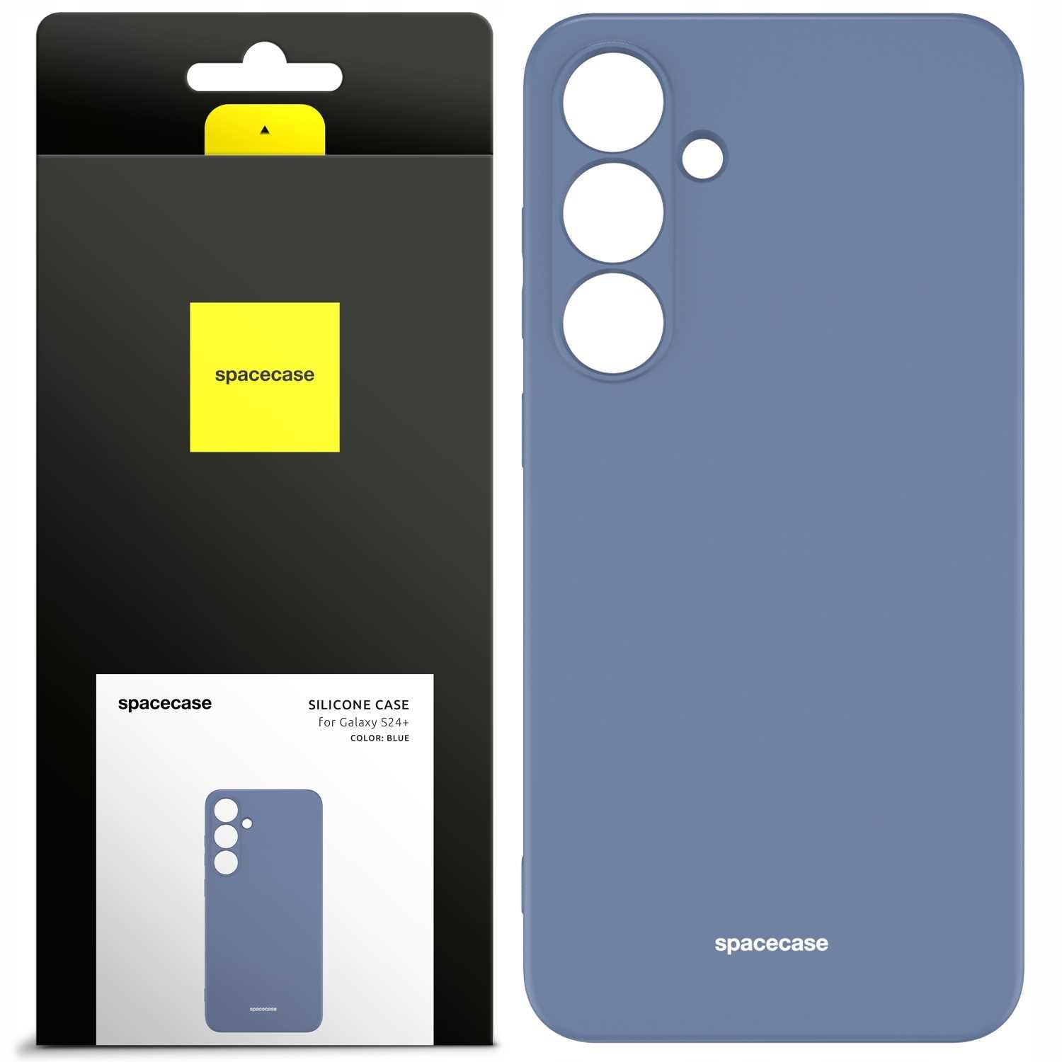Spacecase Silicone Case Galaxy S24+ blue