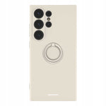 Spacecase Silicone Ring Galaxy S24 Ultra bone