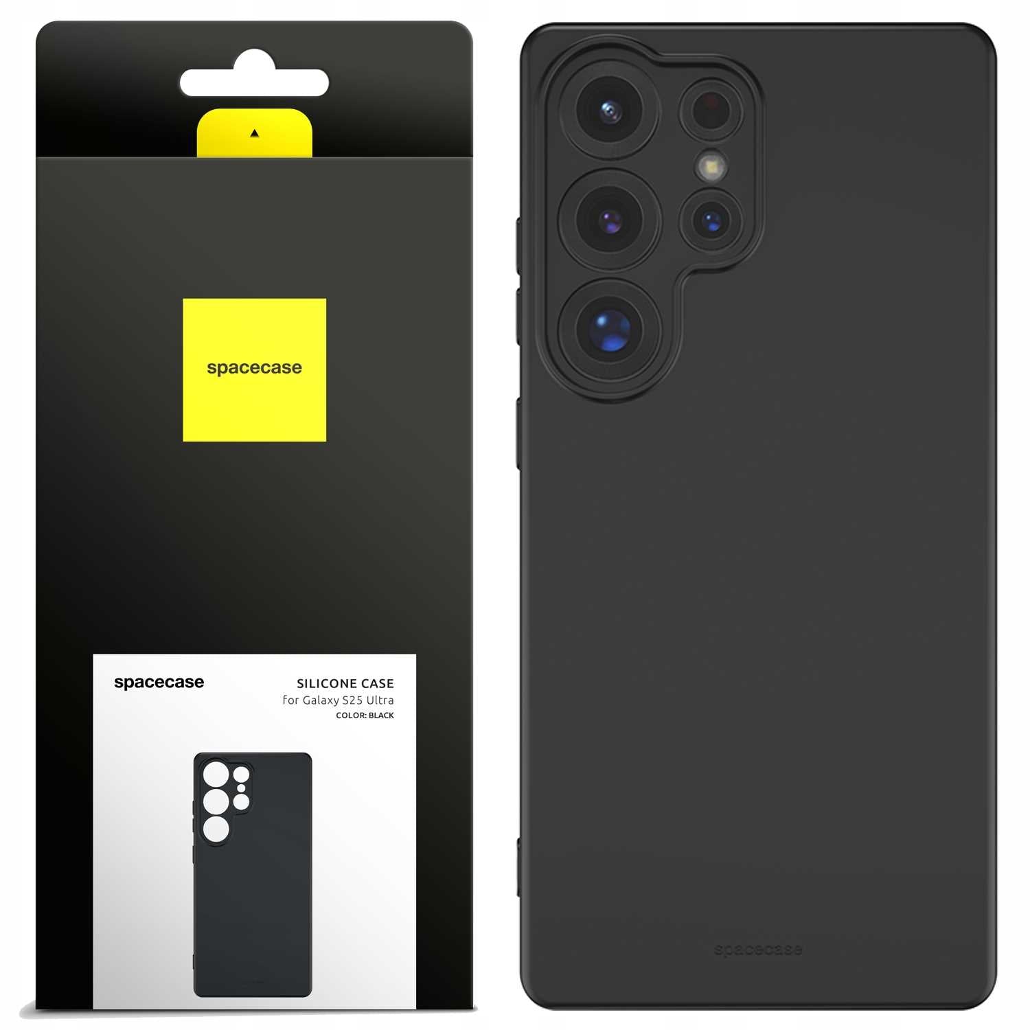 Spacecase Silicone Case 3.0 Galaxy S25 Ultra black
