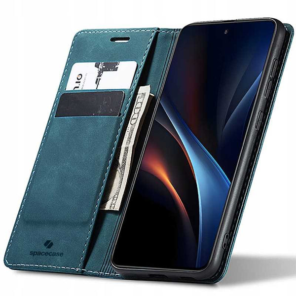 Spacecase Wallet Galaxy S25+ blue