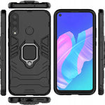 Spacecase X-Ring Huawei P40 Lite E czarny