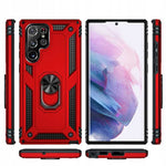 Spacecase Ring NX Galaxy S22 Ultra czerwony