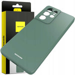 Spacecase Silicone Case Galaxy S21 Ultra dark green