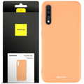 Spacecase Silicone Case Galaxy A70 orange