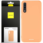 Spacecase Silicone Case Galaxy A70 orange