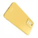 Spacecase Silicone Case Poco F5 Pro yellow