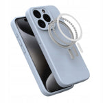 Spacecase Silicone Mag iPhone 15 Pro baby blue