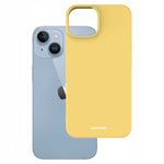 Spacecase Silicone Case iPhone 14 yellow