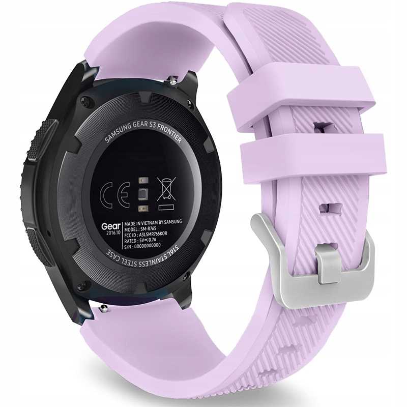 Spacecase Watchband 22mm purple