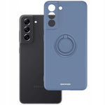 Spacecase Silicone Ring Galaxy S21 FE blue