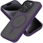 Spacecase Hybrid Mag iPhone 15 Pro purple