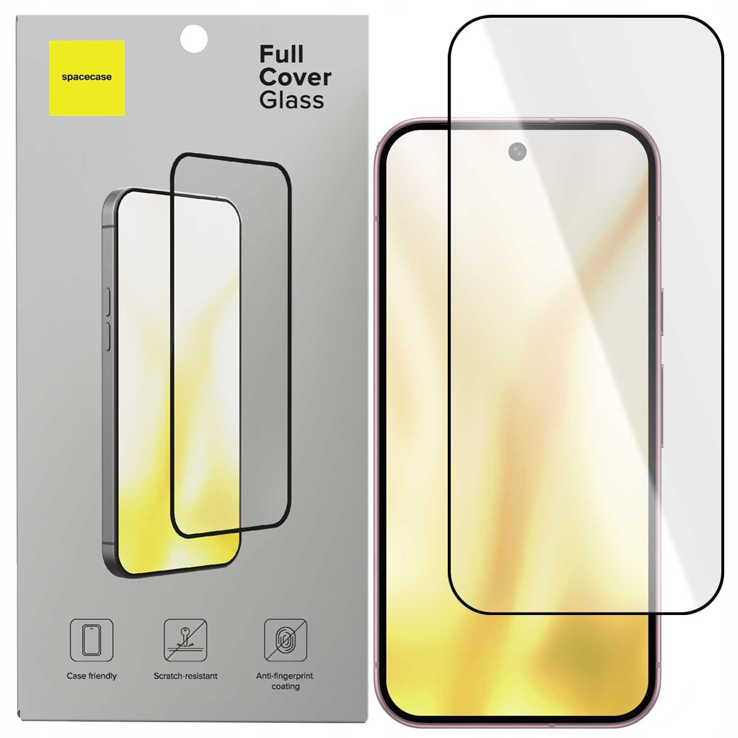 Spacecase Glass Full Cover Google Pixel 9 ProXL/10 Pro XL