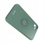 Spacecase Silicone Ring iPhone 11 dark green