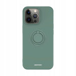 Spacecase Silicone Ring iPhone 13 Pro dark green