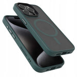 Spacecase Hybrid Mag iPhone 15 Pro dark green