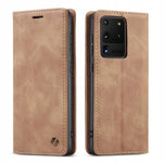Spacecase Wallet Galaxy S20 Ultra light brown