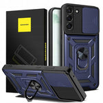 Spacecase Camring Galaxy S22 blue