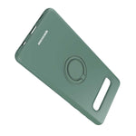 Spacecase Silicone Ring Galaxy S10+ dark green