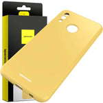 Spacecase Silicone Case Huawei P20 Lite yellow