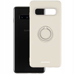 Spacecase Silicone Ring Galaxy S10 bone