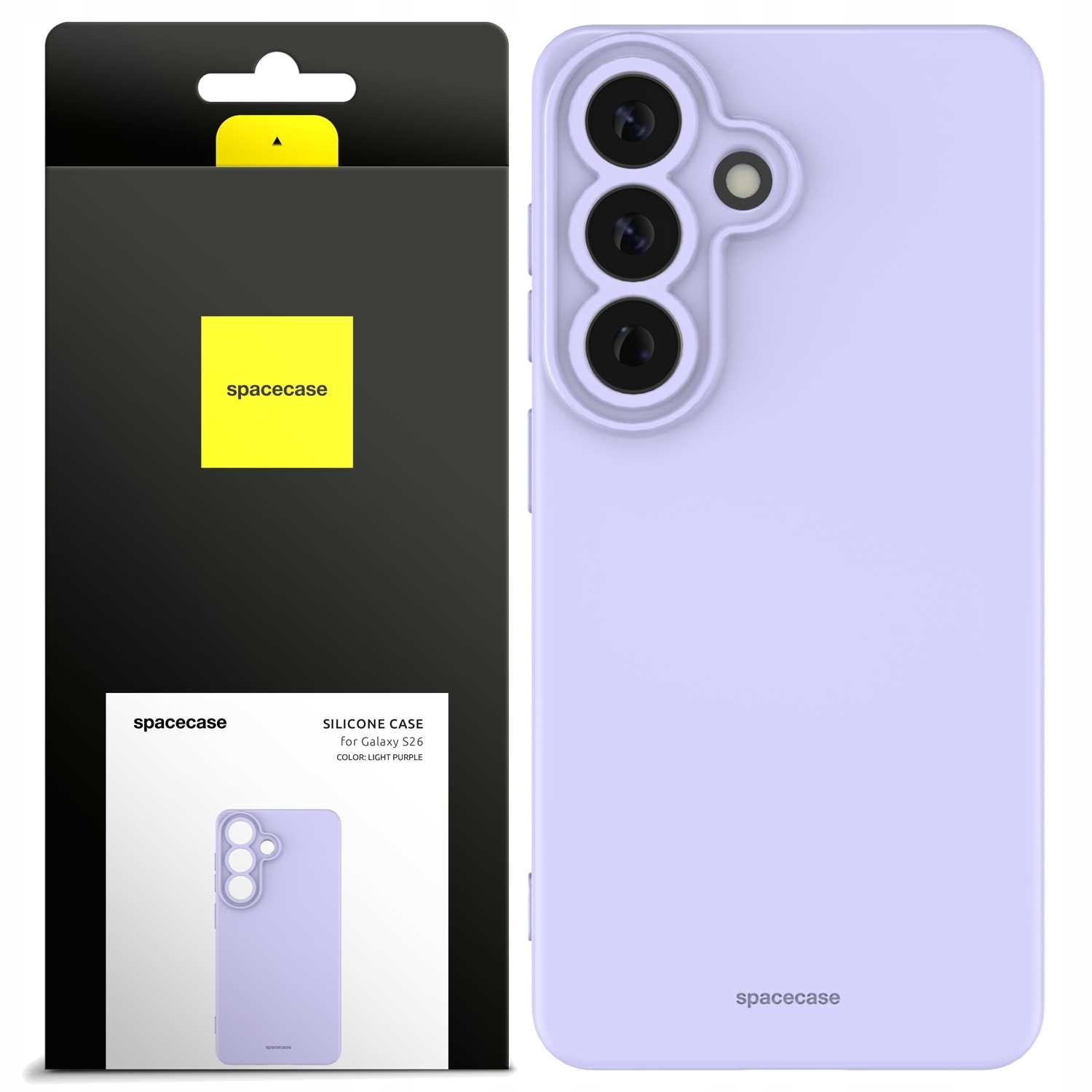 Spacecase Silicone Case 3.0 Galaxy S26 light purple