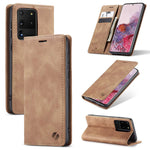 Spacecase Wallet Galaxy S20 Ultra light brown
