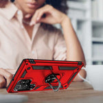 Spacecase Ring NX Galaxy S22 Ultra czerwony