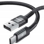 Spacecase USB-C Cable 2M 2.4A black