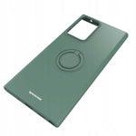 Spacecase Silicone Ring Galaxy Note 20 Ultra dark green
