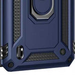 Spacecase Ring NX Motorola One Fusion+ niebieski