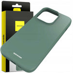 Spacecase Silicone Case iPhone 14 Pro dark green
