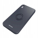 Spacecase Silicone Ring iPhone XS Max black