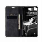Spacecase Wallet iPhone 13 black