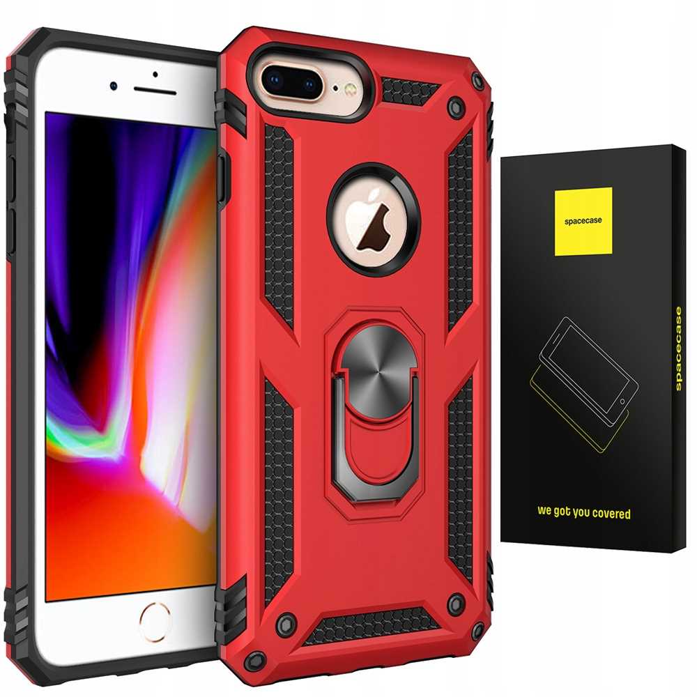 Spacecase Ring NX iPhone 6/7/8 Plus czerwony