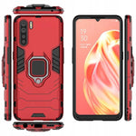 Spacecase X-Ring Oppo Reno 3 czerwony
