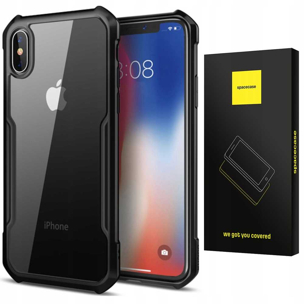 Spacecase Beetle iPhone Xs Max czarny