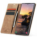 Spacecase Wallet Galaxy S24 Ultra light brown