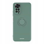 Spacecase Silicone Ring Redmi Note 11/11s dark green