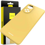 Spacecase Silicone Case Huawei Nova 9 yellow