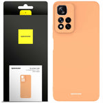 Spacecase Silicone Case Redmi Note 11 Pro+ orange