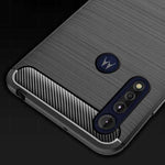 Spacecase Carbon Moto E7 Power czarny