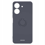 Spacecase Silicone Ring Redmi 13C 4G / Poco C65 black