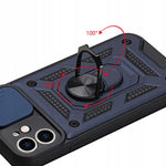 Spacecase Camring iPhone 12 niebieski